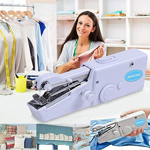 Handheld Sewing Machine Portable Electric Cordless Sewing Machine is Easy to Carry - Can Quickly Repair Clothes Convenient for Daily Life