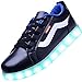 Odema Clearance Womens LED Shoes Lowtop Sneakers Light Up Fashion Sneakers