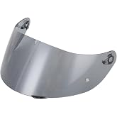 Soman K1S / K5 / K5S / K3 SV / K1 Visor Replacement, Fits Helmets with GT2 GT4 Hinge, Tinted Face Shield Anti-Scratch UV Protection Aftermarket (Light Smoke)