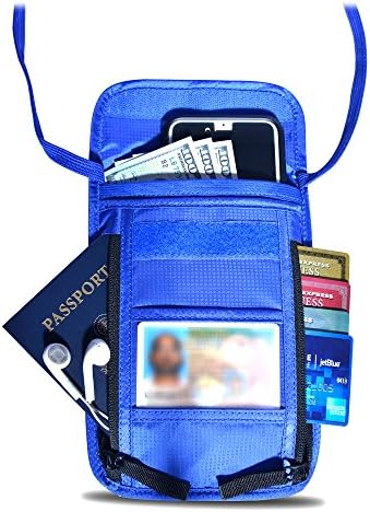 ULTD Destinations RFID Travel Wallet (Royal Blue)