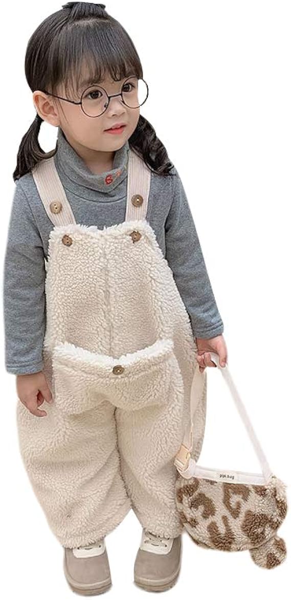 Amazon Co Jp Leding Happy オーバーオール 子供服 ロンパース パンツ サロペット 女の子 男の子 ロンパース 裏起毛 赤ちゃん クリスマス 韓国風 人気 おしゃれ 柔らかい ベロア 73 130cm 服 ファッション小物