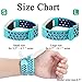 For Fitbit Charge 2 Bands, Maledan Replacement Accessory Sport Bands With Air Holes for Fitbit Charge 2 HR, Small