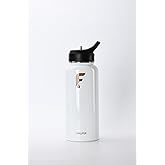 White – Pure Edition FALFAR HydraBottle 32oz White Insulated Water Bottle – Stainless Steel Double Wall Flask, Reusable & Leakproof, Keeps Drinks Hot and Cold, Ideal for Home, Gym & Work