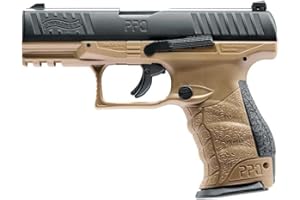 T4E New Walther PPQ M2 (GEN2) The Most Realistic.43cal CO2 Semi Auto Blow Back Paintball Pistol - FDE