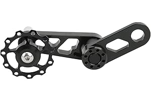 Drfeify Single Speed Converter, Bike Chain Tensioner Single Speed Adjuster Converter for Folding Bike