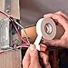 Gaffer Power White Electrical Tape 3/4 Inch – 5-Pack Vinyl Insulation Tape | Flame Retardant, Rubber-Based | Strong, Durable White Electrical Tape for Wires & Cables | 7 Mil, 66' Rolls