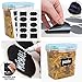 Food Storage Containers, VERONES LARGE SIZE Airtight Sugar, Flour Plastic Containers 6 Pack for Sugar, Flour, Baking Ingredients and Pantry Storage Containers - Microwave, Freezer and Dishwasher Safe.