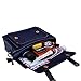 EOSUSI Women's Faux Leather Briefcases Messenger Bag Ladies Handbags, Blue