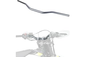 BAOUFF Riser Handlebar for Surron Ultra Bee,6061 Aluminum CNC Tall Bars for Dirt Bike Off-Road eBike Sur Ron Ultrabee-Black