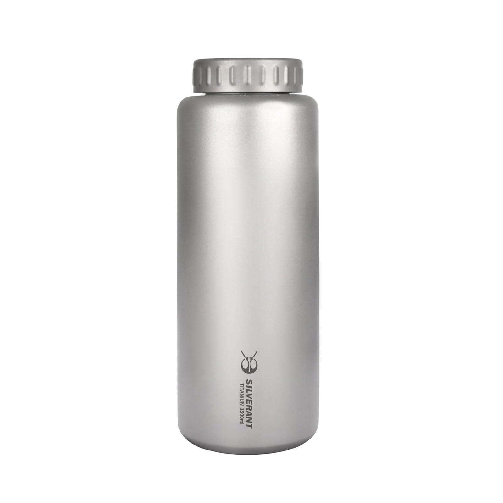 Photo 1 of SILVERANT Titanium Water Bottle, Sport Bottle with Wide Mouth Lid Ultralight Camping & Hiking Hydration Canteens Large Capacity 1500ml/ 52.8 fl oz