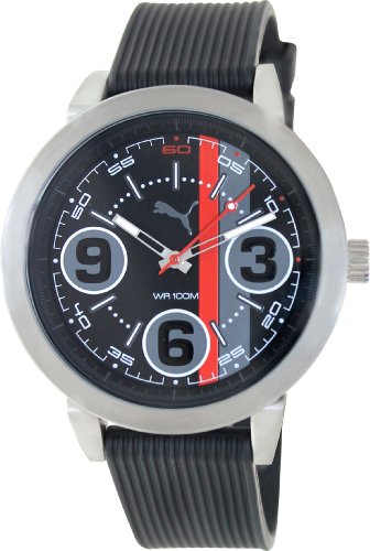Reloj Puma 369 PU103361001 Negro Caucho Analógico Paraguay Ubuy