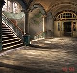 OUYIDA 10X10FT Dilapidated House Seamless Vinyl Photography Backdrop Photo Background Studio Prop GA04