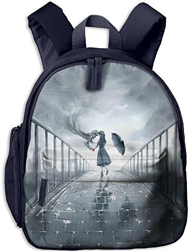 Romantic Rain Student Book Bag Children Schoolbags Backpacks For Teens Boys Girls