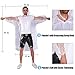 COOY Rain Ponchos,with Drawstring Hood （10 Pack） Emergency Disposable Rain Ponchos Family Pack for Adults,Clear