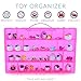 Life Made Better My Egg Crate Storage Organizer Compatible with The Hatchimals and Hatchimal Colleggtibles Brands - Durable Carrying Case for Mini Eggs, Easter Eggs & Speckled Eggs – Pink