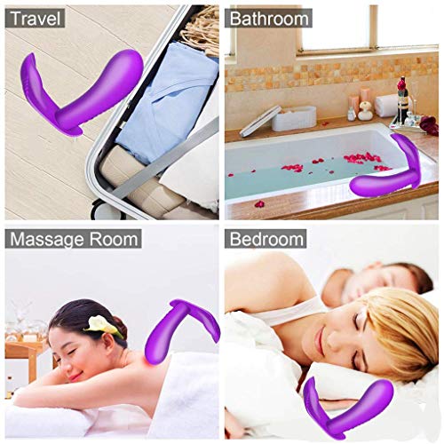 Portable Wand Massager Stick Handheld with 10 Magic Modes, Upgraded Powerful Waterproof Rechargeable Cordless Personal Massagerfor for Secret Package