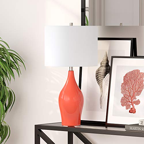 HennHart-TL0281-Ceramic-Table-Lamp-Coral 51qhfG3dcBL