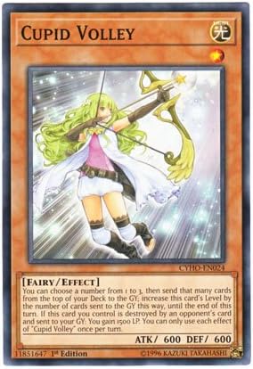 Amazon 遊戯王 英語版 Cyho En024 Cupid Volley ハイ キューピット ノーマル 1st Edition トレカ 通販