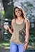 Sloth Top | Artsy Line Art Sloth Illustration Women's Triblend Racerback Tank