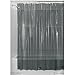 iDesign Vinyl 4.8 Gauge Shower Curtain Liner - Long 72