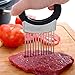 EVINIS Onion Holder Vegetable Potato Cutter Slicer Gadget Stainless Steel Fork Slicing Helper Kitchen Tool Aid Gadget Cutting Chopper,with Finger Guard Finger Protector