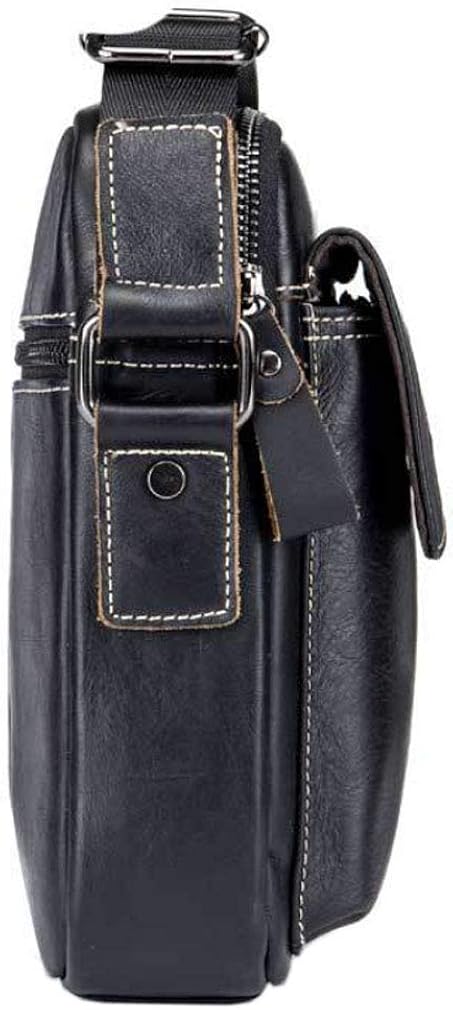 Xieben Vintage Leather Mens Handbag Shoulder Bag for Men Everyday Casual Business Briefcase Cross Body Messenger Pack Tote Handbags Coffee - Image 3