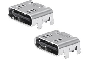 Ceozon USB-C Charging Port Replacement Repair Accessories 2 Pack Type-C Port Connector for Ps5