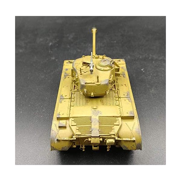 CMO Panzer Modelle Plastik 1/72, USA M26 Flugabwehrpanzer, Druckguss Militär Tank, Kinderspielzeug und Geschenke, 4,6… – Bild 5