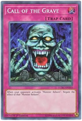 Amazon 遊戯王 英語版 Lckc En103 Call Of The Grave 墓場からの呼び声 シークレットレア 1st Edition トレカ 通販