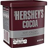 Hershey's Cocoa, Natural Unsweetened, 8 oz Container (Pack of 4)