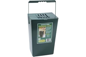 Bosmere K783 Kitchen Compost Caddy, medium, Green