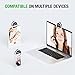 KobraTech Selfie Light Ring - MiLite Phone Ring Light iPhone & Android Compatible with Remote Shutter