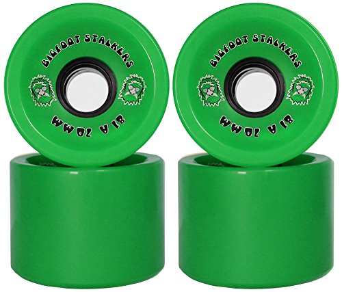 Bigfoot Longboard Wheels 70mm x 51mm Stalkers