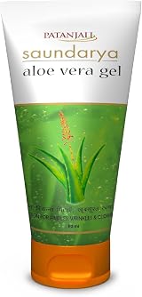 Patanjali Aloe Vera Gel 2 Pack 60ml Each Lightweight Moisturizing Skin Care view 6