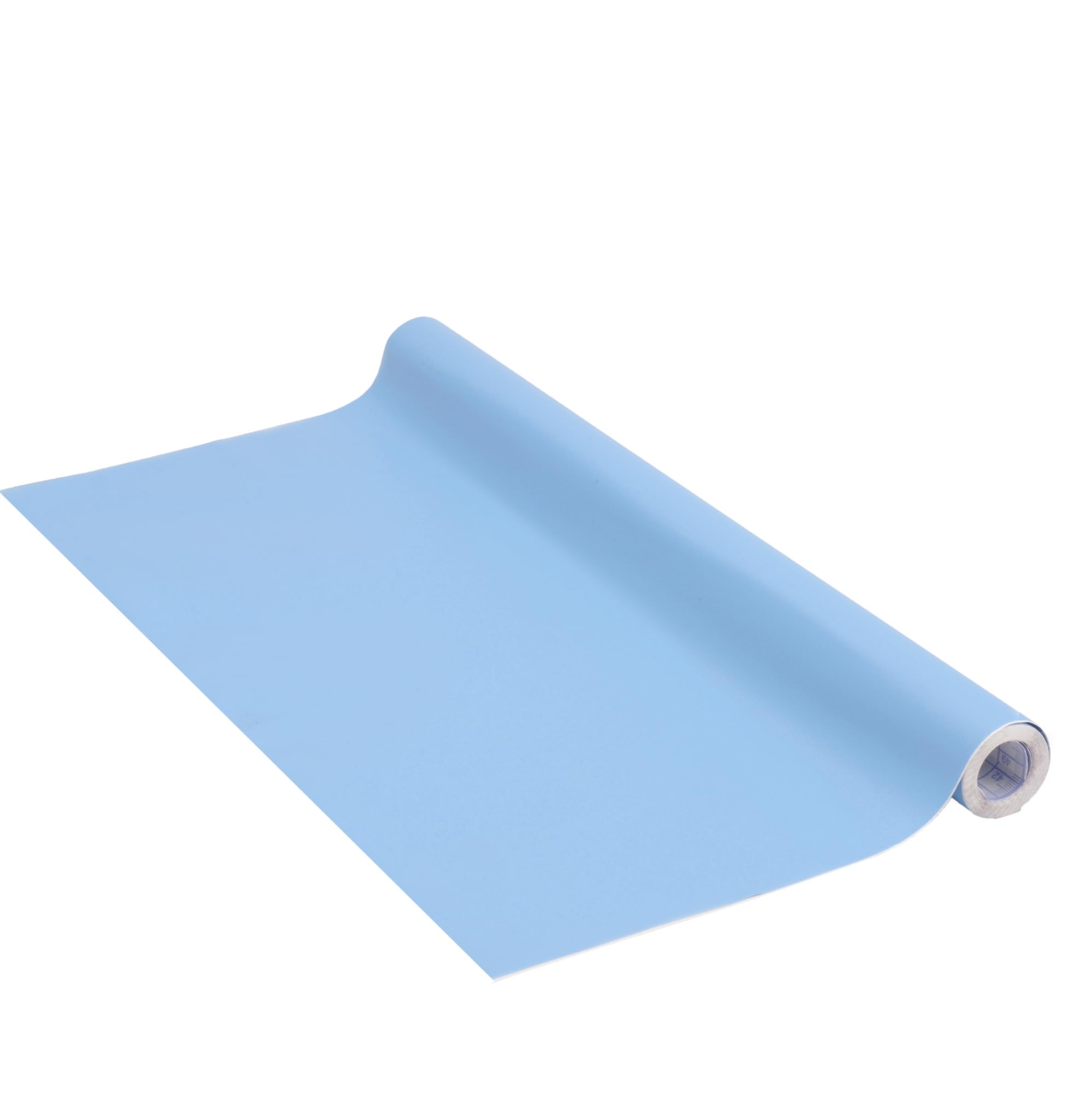 Venilia Adhesive Film Plain Matt, PVC, Blue (Caribbean-blue), 67,5 x 200 cm