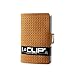 I-CLIP - AdvantageR Leather - Slim Wallet - Minimalist, Thin Design & Money Clip (Beige)