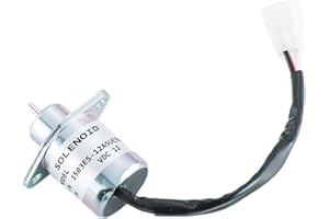 KD KISONIED Fuel Shut Off Solenoid 17454-60010 1503ES-12A5UC5S 16616-60010 SA-4569-T Woodward for Kubota D905 D1005 D1105 V1205 V1305 V1505T Engines 12V