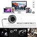 ABRAMTEK Headphone Amplifier Bluetooth Receiver, Portable Audio Enhancer Amp for Earphone Headset Speaker, Wireless 3.5mm Adapter for Home Car Stereo Sound System, Metallic Gray