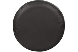 Explore Land 20-21.75 inch Spare Tire Cover Fit Trailer, RV, SUV, Truck, Tough Tire Wheel Soft Cover, Black (Fits Entire Wheel size 20-21.75 inch)