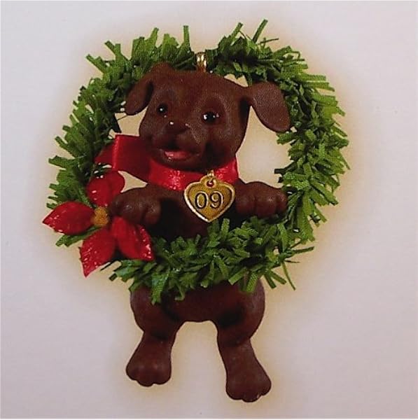 black lab ornament hallmark