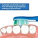 AGPtEK® 2X Pack 4 Replacement Toothbrush Oral B Sonic Compatible with Oral-B Sonic, Sonic and Sonic Complete Vitality