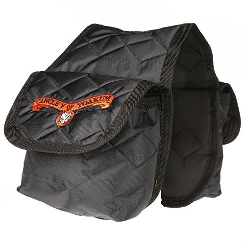 Circle Y Two Sided Pommel Bag Black