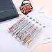 Hicarer 20 Pack 6-in-1 Retractable Ballpoint Pens 6-Color Ballpoint Pen Multicolor Pens for Office School Supplies Students Children Gift