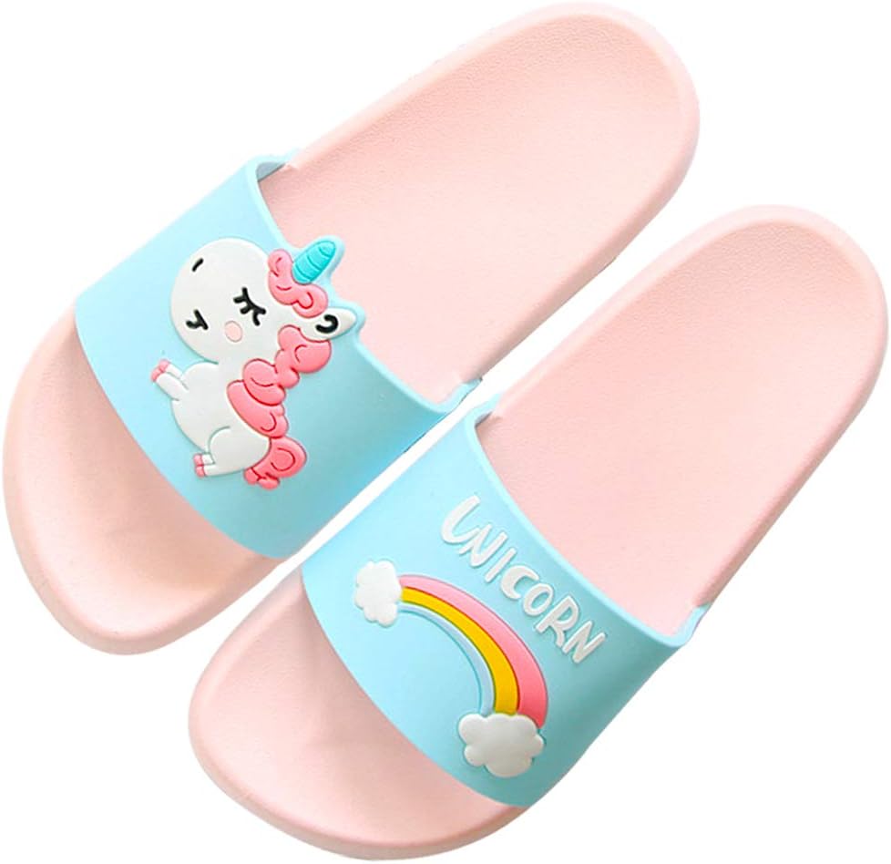Kids Household Sandals Anti-Slip Indoor Outdoor Home Slippers for Girls and Boys