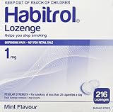 Habitrol Nicotine Lozenge Mint Flavor 216 Lozenges (1mg)
