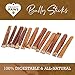 Bully Sticks for Dogs - 12 Pack of 6 Inch Bull Pizzle Sticks for Dogs from Grass Fed Free Range Cattle - 100% Digestible, All-Natural & Great for Dental Health, Safer Alternative to Rawhide Sticks