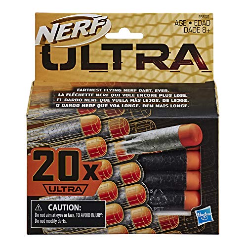 NERF Ultra One 20-Dart Refill Pack -- The Farthest Flying Darts Ever -- Compatible Only with Ultra One Blasters