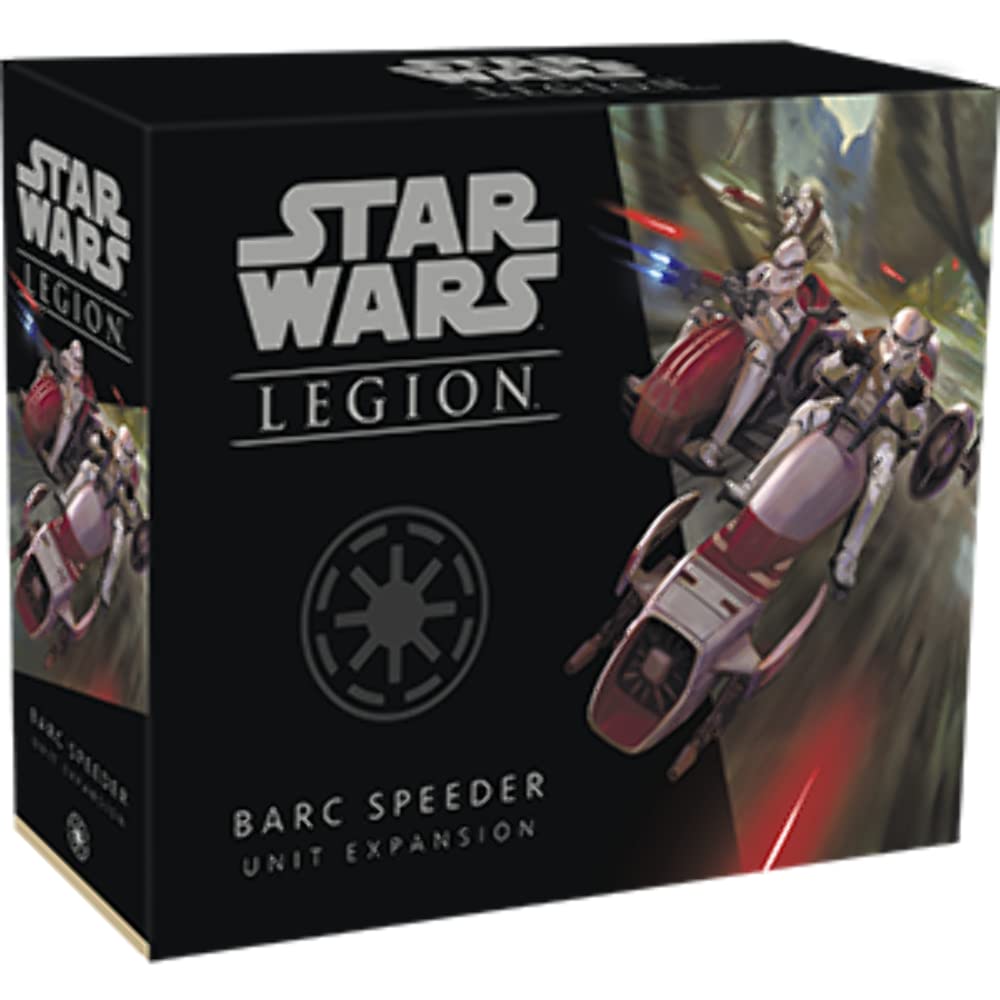 Atomic Mass Games | Star Wars Legion: Galactic Republic Expansions: BARC Speeder Unit | Unit Expansion | Miniatures Game | Ages 14+ | 2 Players | 90 Minutes Playing Time — image 1
