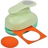 UCEC Circle Punch, 1.25 Inch Circle Hole Punch, Paper Punch Circles Craft Punch Handmade Paper Punch for Crafting Scrapbookin