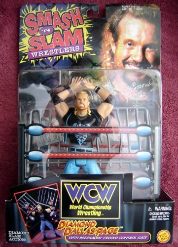 Diamond Dallas Page Wrestling Figure Smash 'N Slam WWF WWE WCW NWO